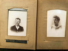 Load image into Gallery viewer, Velvet Album CDVs Cabinet Cards &amp; Tintypes Antique
