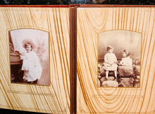 Load image into Gallery viewer, 44A nice antique Victorian album &amp; mirror doll cabinet cards New York
