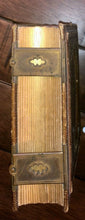 Load image into Gallery viewer, nice quality EMPTY leather photo album antique 1860s for CDV or tintypes
