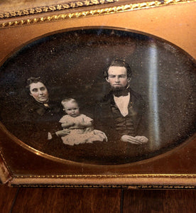 Half Plate Daguerreotype, Politician & Gold Rush Miner FF Fargo & Family California History
