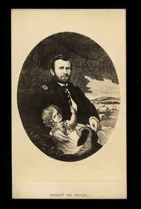 Extra Nice Example Civil War General Grant in Peace - 1860s CDV Photo
