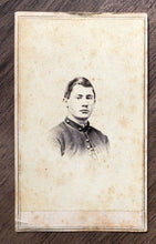 Load image into Gallery viewer, 1860s CDV of a Civil War Soldier, Possibly from Boston
