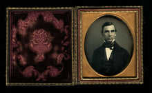 Load image into Gallery viewer, antique daguerreotype distinguished man looks political or other famous maybe
