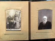 Load image into Gallery viewer, Velvet Album CDVs Cabinet Cards &amp; Tintypes Antique

