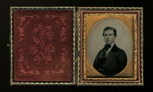 Load image into Gallery viewer, Handsome Man Portrait by Vermont Photographer Caleb L Howe -Relievo Sphereotype!
