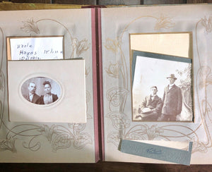 Celluloid Album & Photos with IDs