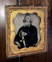 Load image into Gallery viewer, 64 Year Old Confederate ! Armed Civil War Soldier AC Morton Mississippi Cavalry

