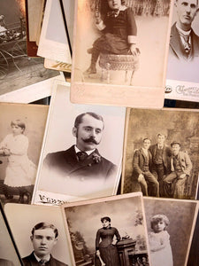 Large Antique Photo Lot [42] Cabinet Cards San Francisco Photographers Some IDS