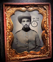 Load image into Gallery viewer, Civil War Confederate Soldier - Tintype / 1860s
