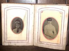Load image into Gallery viewer, Tintype Photo Album from Tennessee Estate 1860s 1870s
