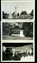 Load image into Gallery viewer, Three Vintage Snapshot Photos Lakeview Cemetery South Haven Michigan / Graveyard
