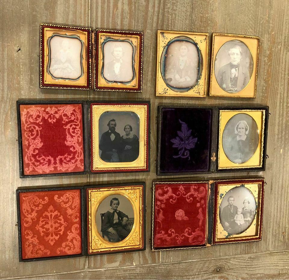 Daguerreotype and Ambrotype Lot