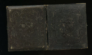 1840s 1/6 Daguerreotype in Full Leather Case 6436F