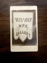 Load image into Gallery viewer, Rare CDV Photo Advertising Sign or Banner for NPG Gallery
