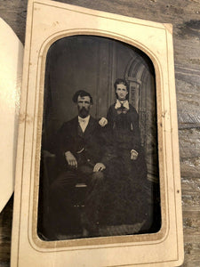Antique Photo Lot Tintypes CDVs 1860s 1870s