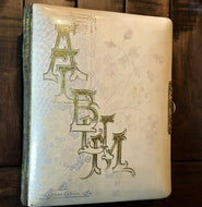 Antique Photo Album Fogg Hill Dutton - Tintype Cabinet Card Post Mortem Many IDs