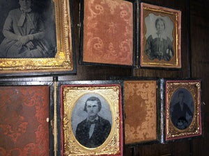 lot of photos virginia family ambrotypes tintypes 1860s 1850s harding wells