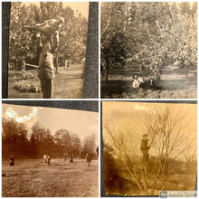 Load image into Gallery viewer, Two Great Antique Albums, 122 Total Snapshot Photos incl Dog, Cat, Baseball?

