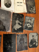 Load image into Gallery viewer, Big Lot of 39 Tintypes Antique Photos
