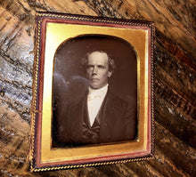 Load image into Gallery viewer, Two Daguerreotypes 1840s, 1850s 1/4 Plate Painting + Sealed 1/6 Plate of a Man
