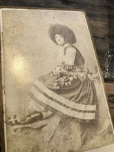 Load image into Gallery viewer, African American Circassian / Sideshow Woman By Eisenmann / Antique CDV Photo
