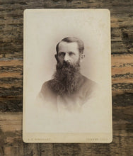 Load image into Gallery viewer, Colorado Man With Big Beard - Military? Denver Photographer Rinehart 1800s Photo
