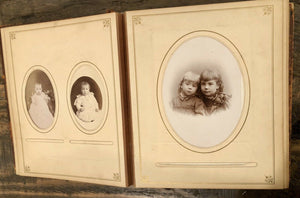 California Pioneers Photo Album CDV Cabinet Cards Tintypes 1860s - 1890s YOLO Co