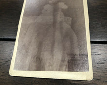 Load image into Gallery viewer, Spirit Photography CDV by Mumler - Ghost Baby! and Coffin?
