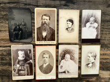 Load image into Gallery viewer, Lot of 8 1860s CDVs &amp; Tintype Photo Dakota Territory Minnesota Iowa Griffin ID&#39;d
