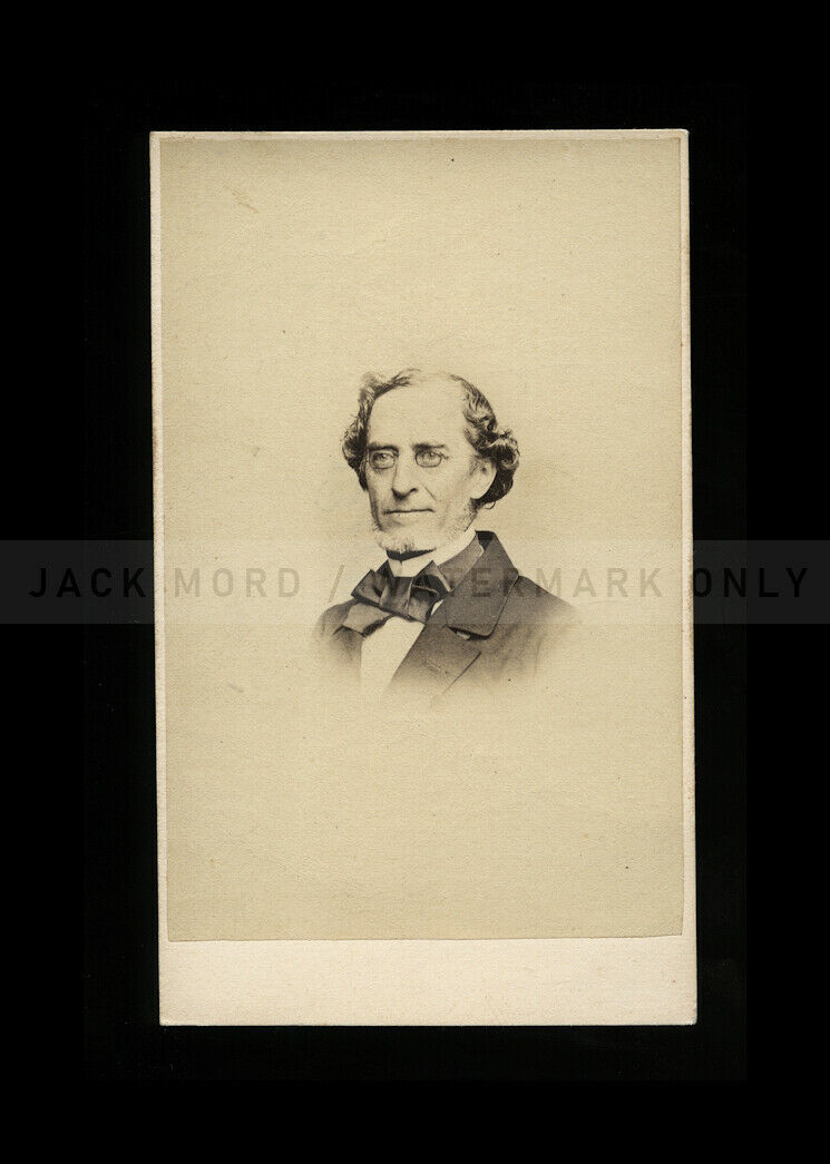 Rare CDV of Scientist Professor James Curtis Booth / US MINT / Gutekunst 1860s