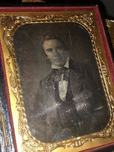 Load image into Gallery viewer, Rare 1/4 Daguerreotype Famous Musician Violin Player Ole Bull Wisconsin 1850s
