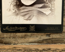 Load image into Gallery viewer, Lady Mandolin Player, Possible Composer - Washington DC Photographer 1880s Photo
