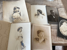 Load image into Gallery viewer, Lot of Old Photos including CDVs &amp; Cabinet Cards
