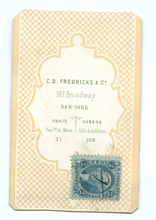Load image into Gallery viewer, Anna Dickinson Abolitionist Suffragette 1860s by Fredricks + Civil War Tax Stamp
