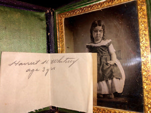 Early & Rare Daguerreotype Dau. of Wisconsin Pioneer Daniel Whitney - ROBERT CORNELIUS