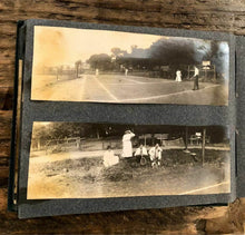 Load image into Gallery viewer, Snapshot Album +71 Antique Photos 1900s Golf Cars Dog Panorama Beach Sports
