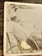 Load image into Gallery viewer, Post Mortem Cabinet Card, Iowa, 1890s
