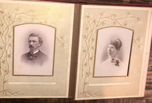 Load image into Gallery viewer, Photo Album Loaded Full w 48 Cabinet Cards &amp; CDVs Tintype 1800s
