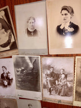 Load image into Gallery viewer, antique photo lot ID&#39;d people kansas missouri iowa 1800s 1900s tintype cdv
