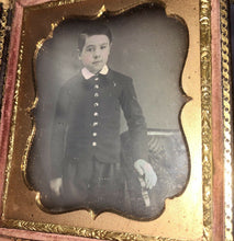 Load image into Gallery viewer, 1850s Daguerreotype of a Boy, Full Case
