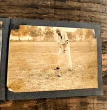 Load image into Gallery viewer, Snapshot Album +71 Antique Photos 1900s Golf Cars Dog Panorama Beach Sports
