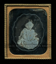 Load image into Gallery viewer, Great 1/6 Daguerreotype MAGIC BACKGROUND Vignette to Conceal Hidden Mother
