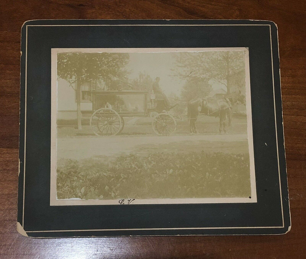Antique Hearse Photo 1900s