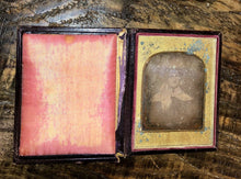 Load image into Gallery viewer, Two Daguerreotypes 1840s, 1850s 1/4 Plate Painting + Sealed 1/6 Plate of a Man
