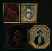 Load image into Gallery viewer, Daguerreotype &amp; Ambrotype of Same Man / Union Case 1850s
