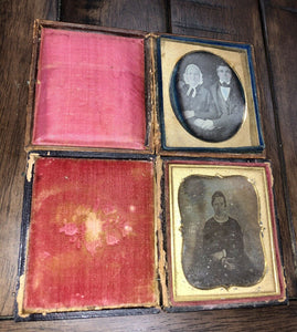 Two 1/6 Daguerreotypes