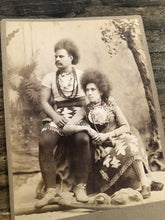 Load image into Gallery viewer, Rare 1800s Photo Circus Sideshow Performers Big Hair Wild People or Indian?
