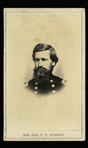 1860s CDV Photo General Oliver Howard / Civil War & Indian Wars