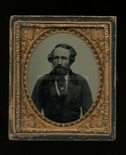 Load image into Gallery viewer, pre civil war bowery new york bearded man masonic or police female photographer
