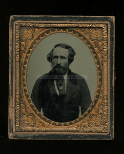 pre civil war bowery new york bearded man masonic or police female photographer